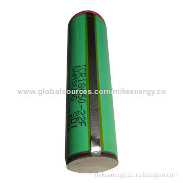 Li-ion Battery with 3.7V Voltage and Capacity of 2,200mAh, Suitable for ICR18650-22F